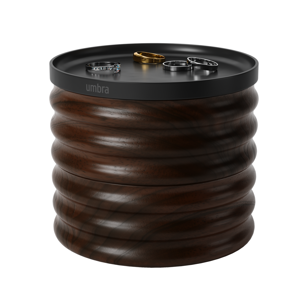 Tesora Wood Storage Box – Umbra