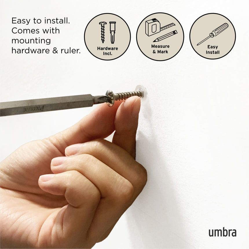 Wall Hooks | color: Natural-Nickel