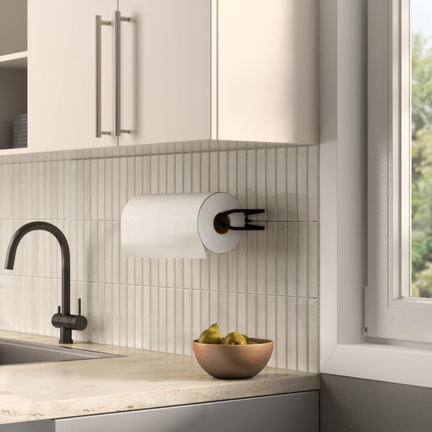 Countertop Paper Towel Holders | color: Black