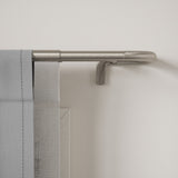 Double Curtain Rods | color: Matte-Nickel | size: 30-84" (76-213 cm) | diameter: 3/4" (1.9 cm) | Hover
