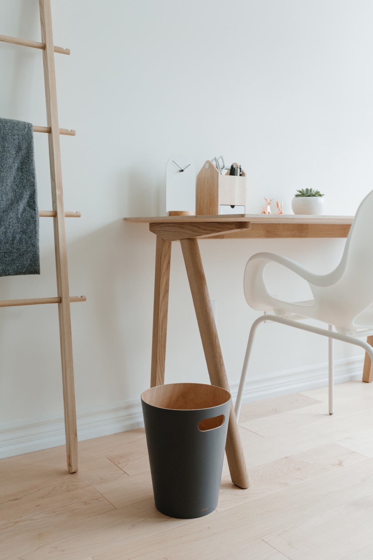 Bathroom Trash Cans | color: Charcoal
