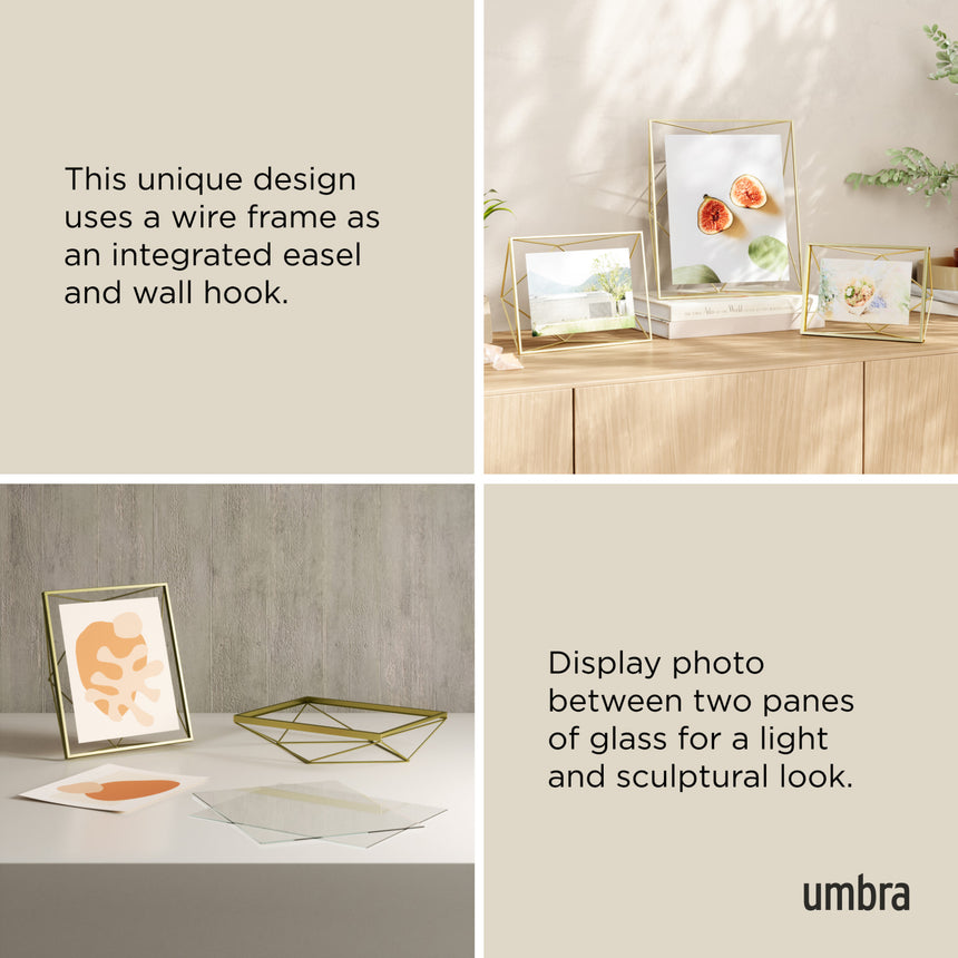 Tabletop Frames | color: Matte-Brass | size: 8x10" (20x25 cm)