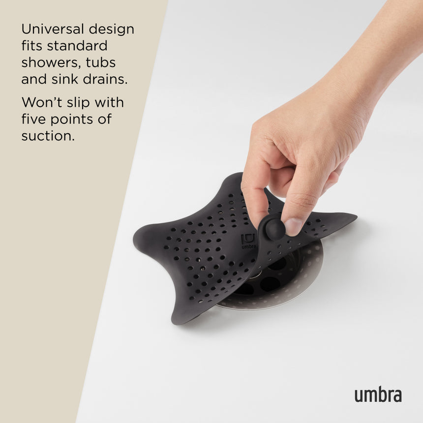 Drain Stop & Hair Catcher | color: Black