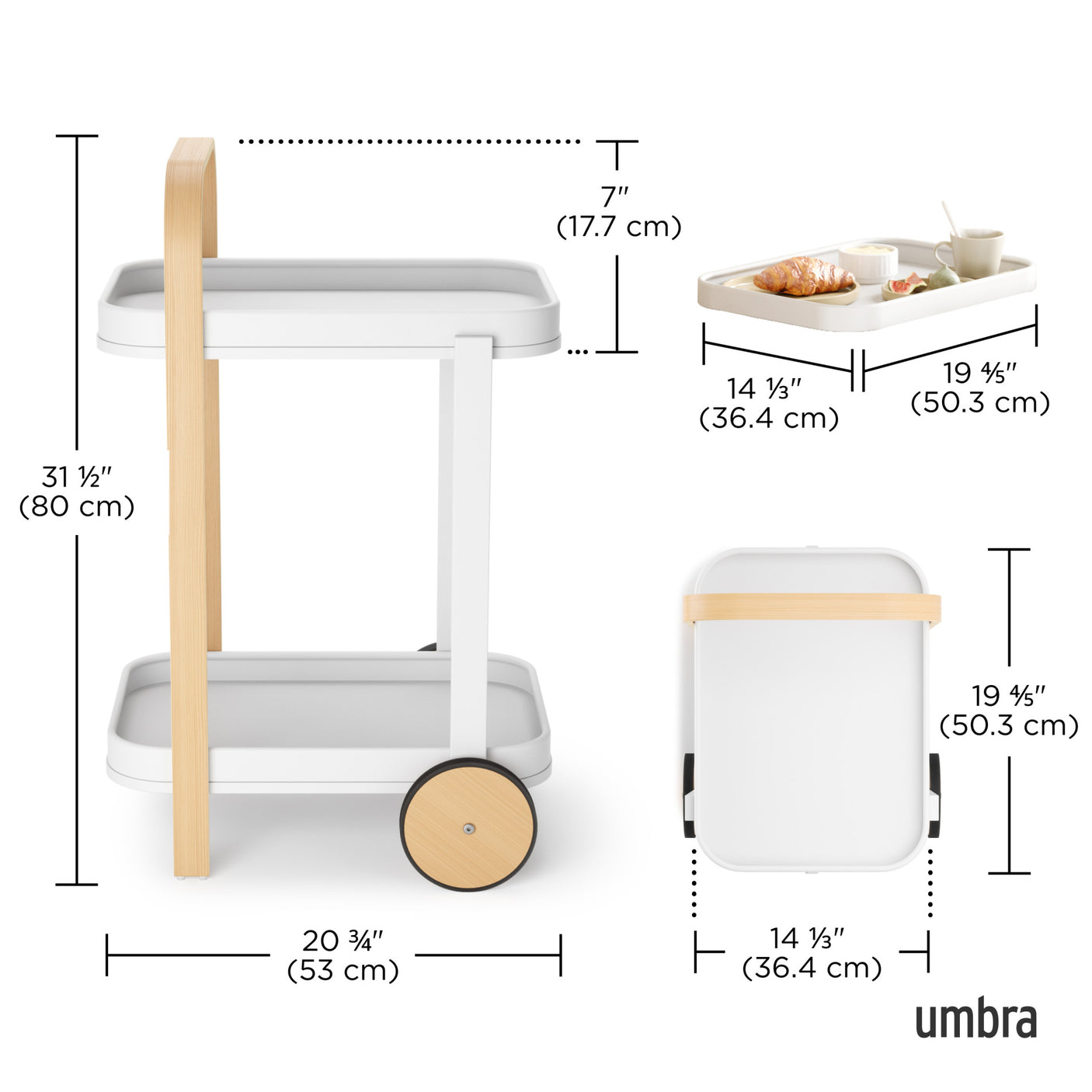 Coffee Tables & End Tables | color: White-Natural