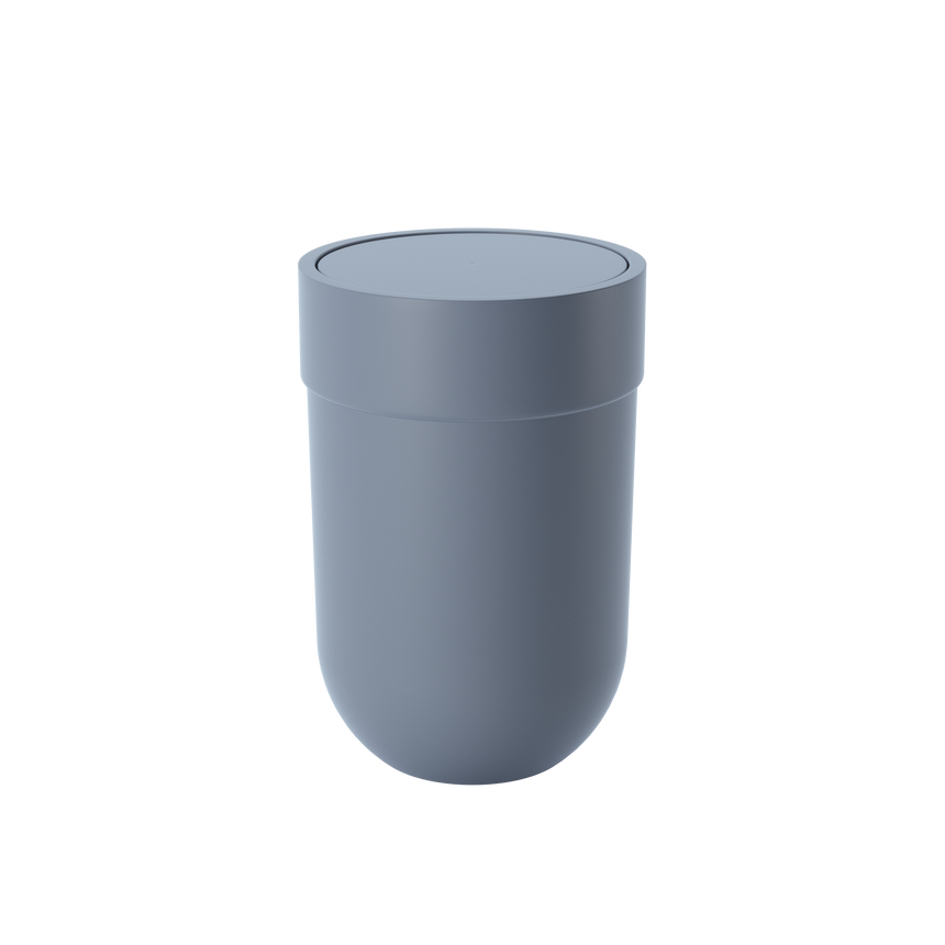 Bathroom Trash Cans | color: Slate Blue