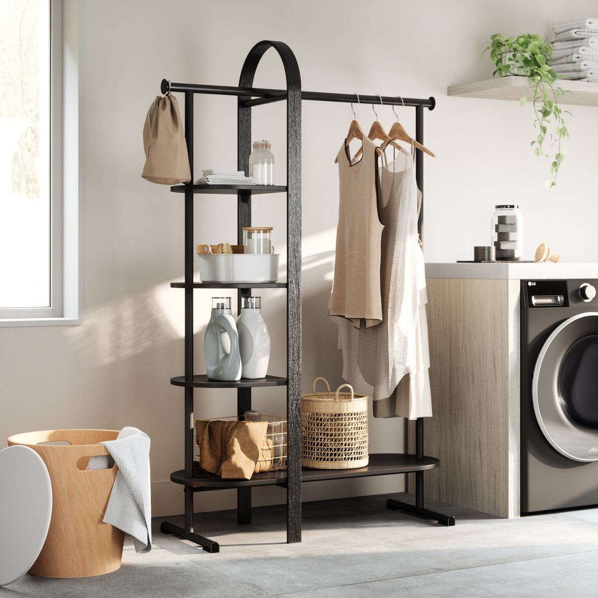Garment Racks | color: Black