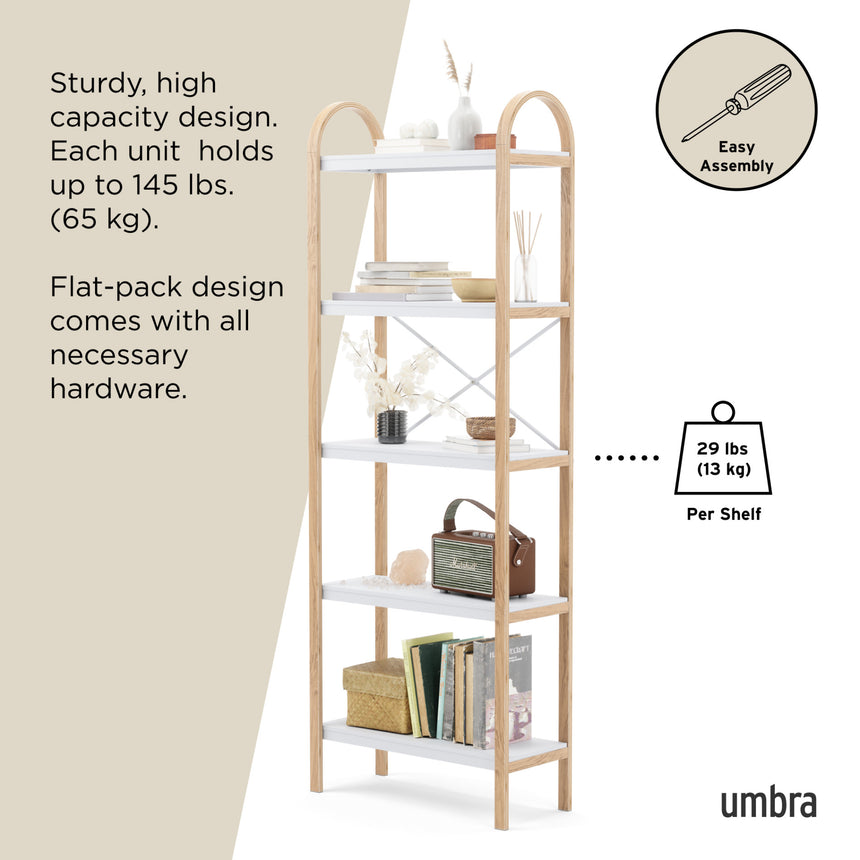Shelves & Magazine Racks | color: White-Natural