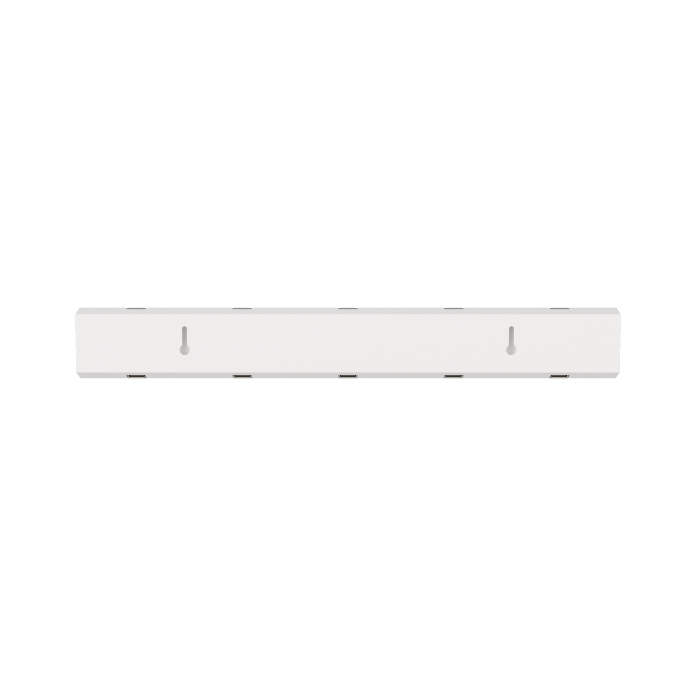 Wall Hooks | color: White-Nickel