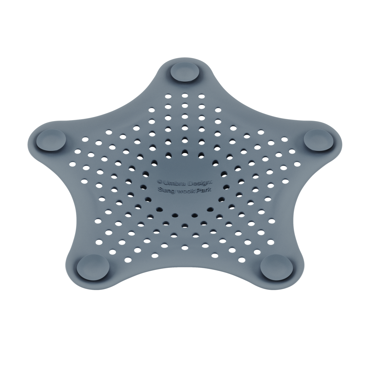 Drain Stop & Hair Catcher | color: Slate Blue