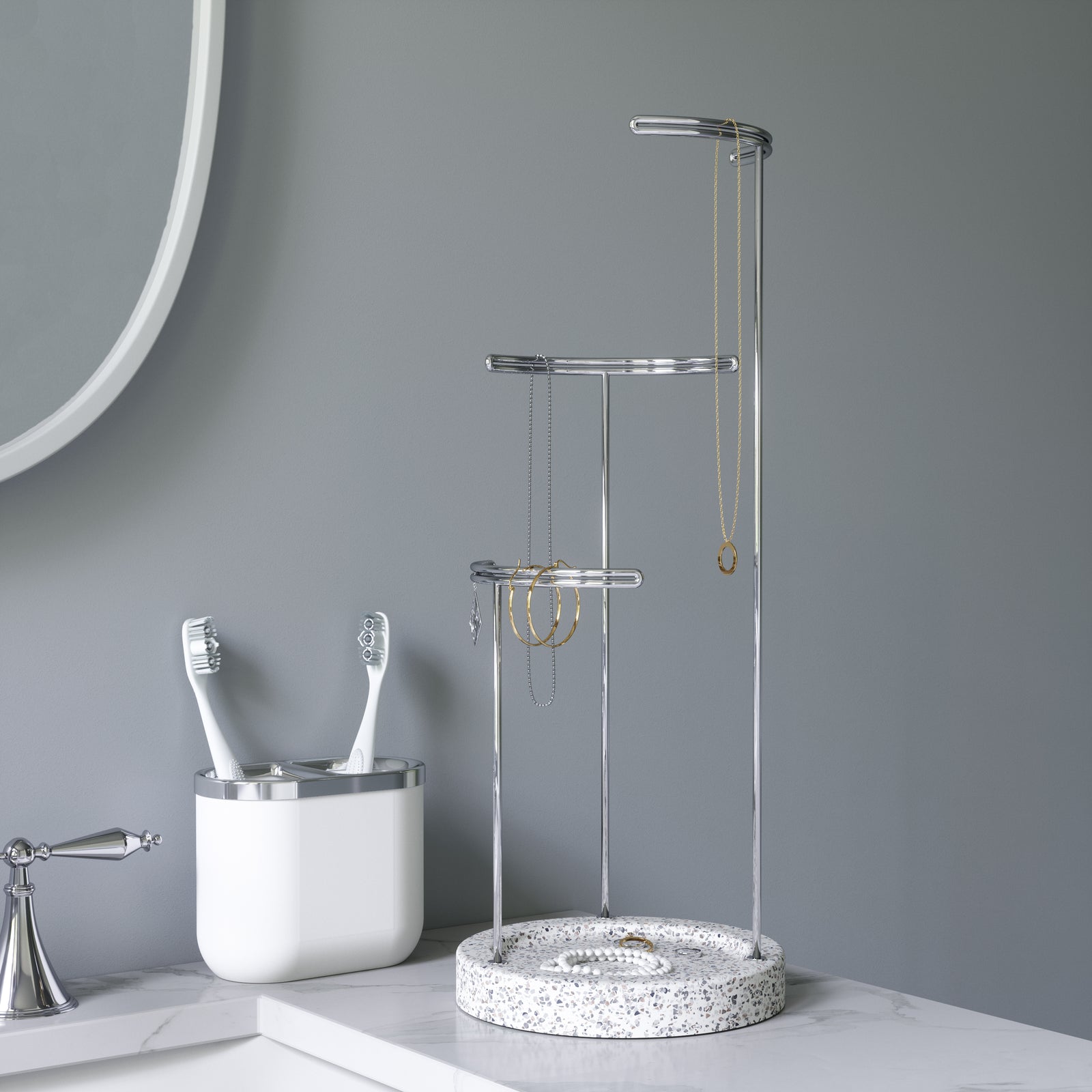 Add Contemporary Coziness to Your Bathroom Vanity