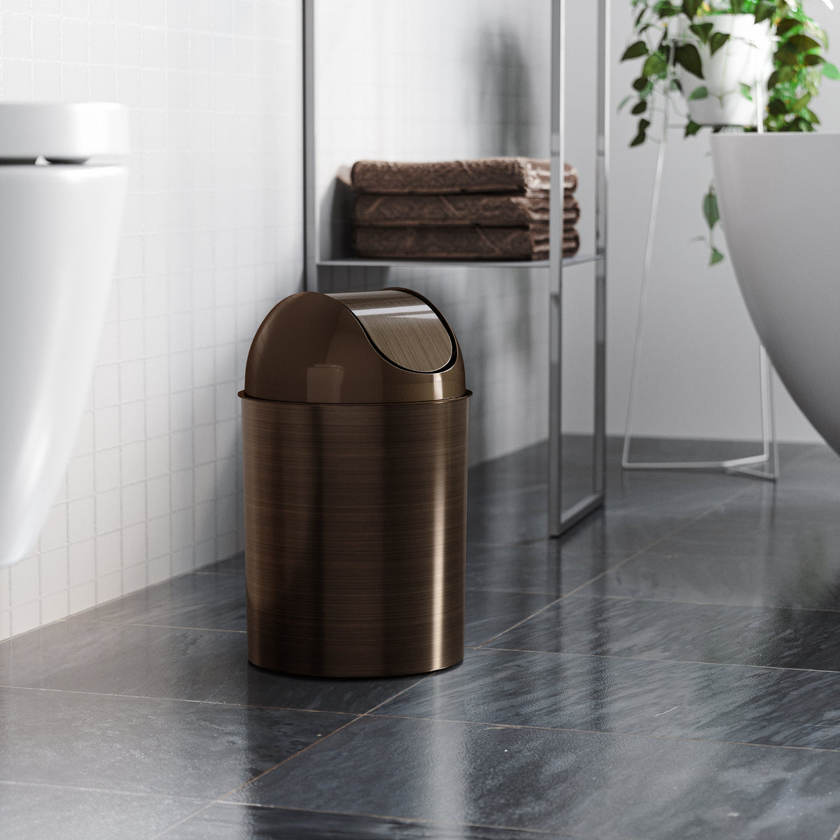 Shop Umbra Modern Bathroom Trash Cans