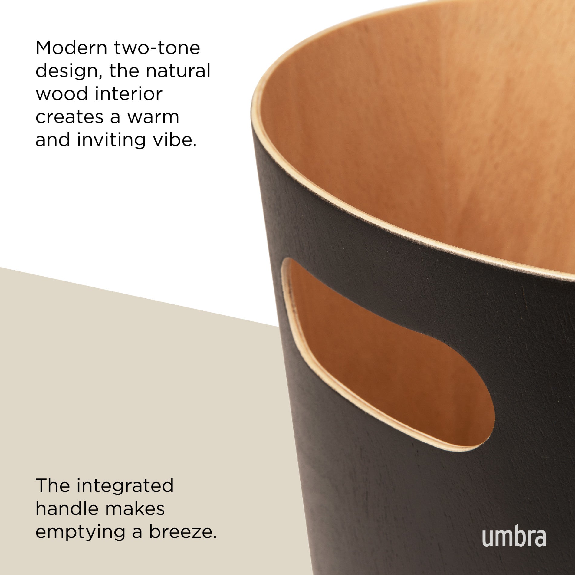 Woodrow Trash Can | Upgrade Your Space with This Modern Waste Can