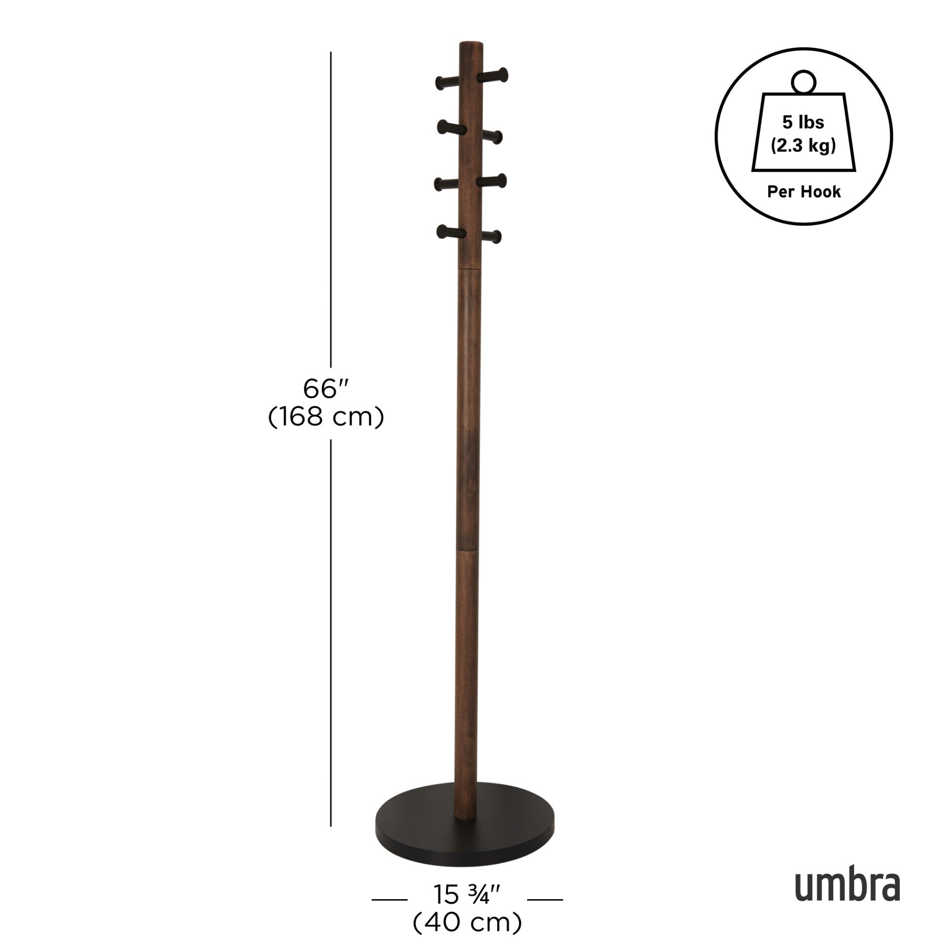 Umbra Pillar Coat Rack - Thumbnail 2