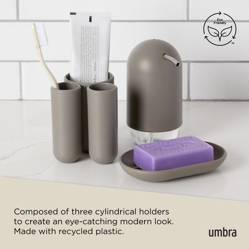 Tumblers & Toothbrush Holders | color: Grey