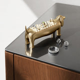 Ring Holders | color: Vintage Brass