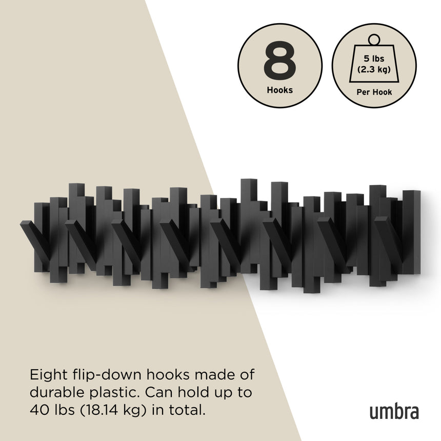 Wall Hooks | color: Black