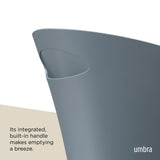 Bathroom Trash Cans | color: Slate Blue