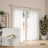 Loop 1" Curtain Rod