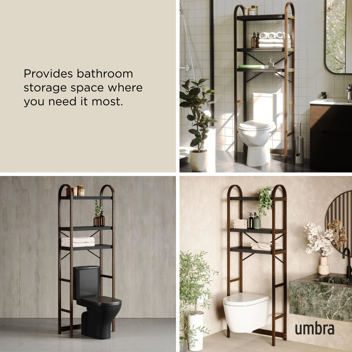 Shelves & Magazine Racks | color: Black-Walnut