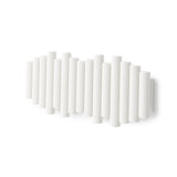 Wall Hooks | color: White | size: 5-Hook