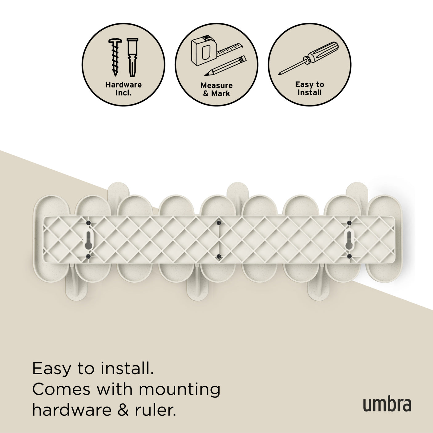 Wall Hooks | color: Sand