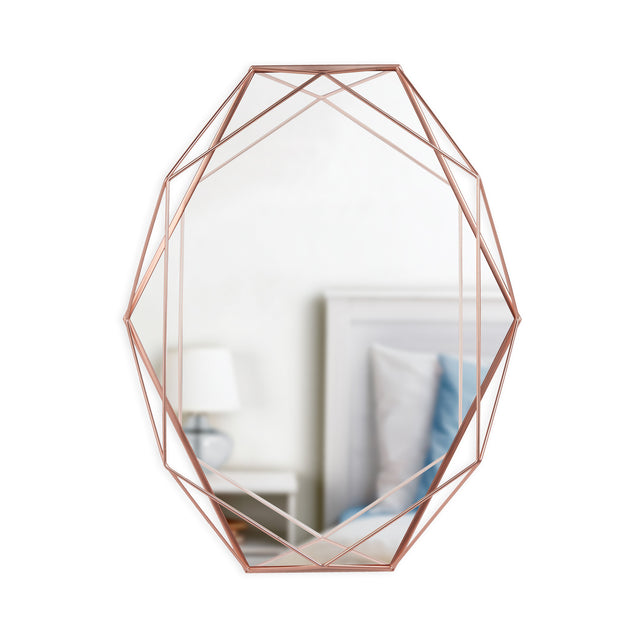Wall Mirrors | color: Copper