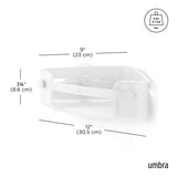 Shower Storage | color: White