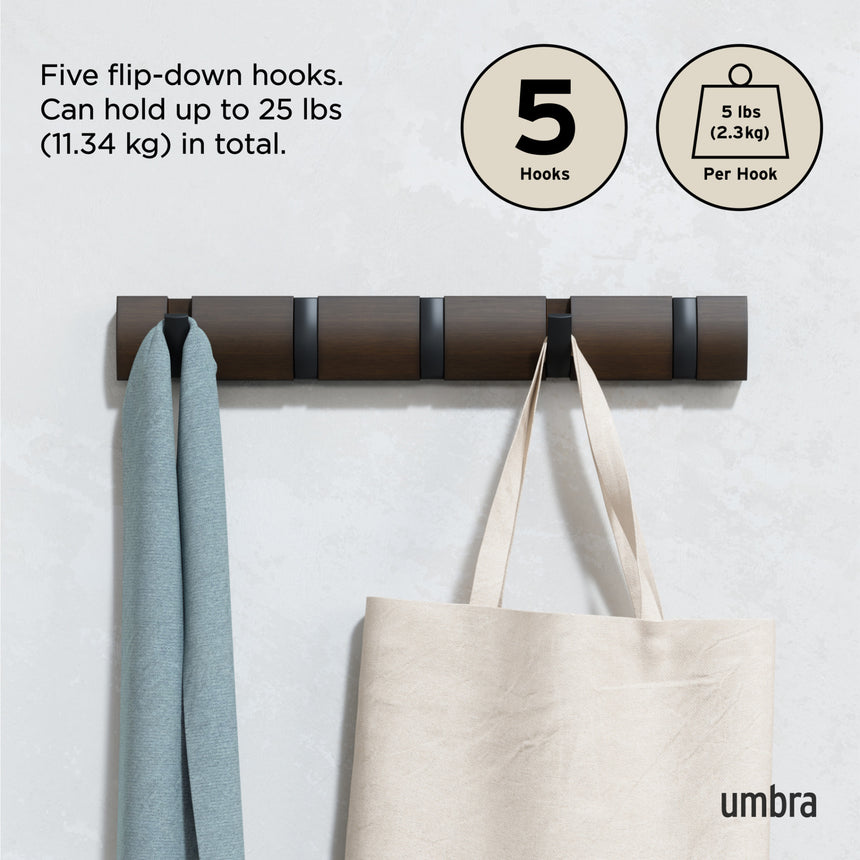 Wall Hooks | color: Black-Walnut