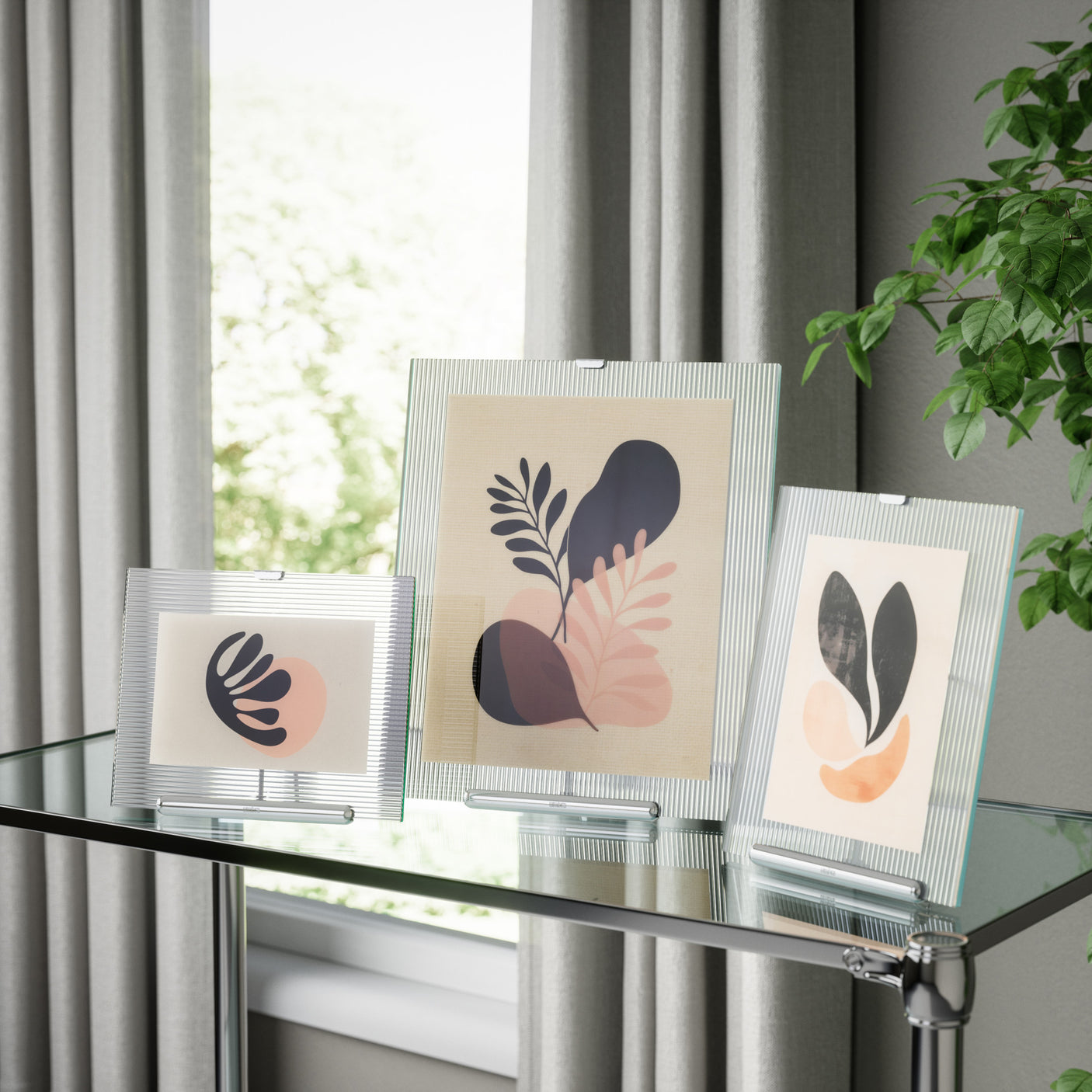 Tabletop Frames | color: Chrome | size: 8x10" (20-25 cm)