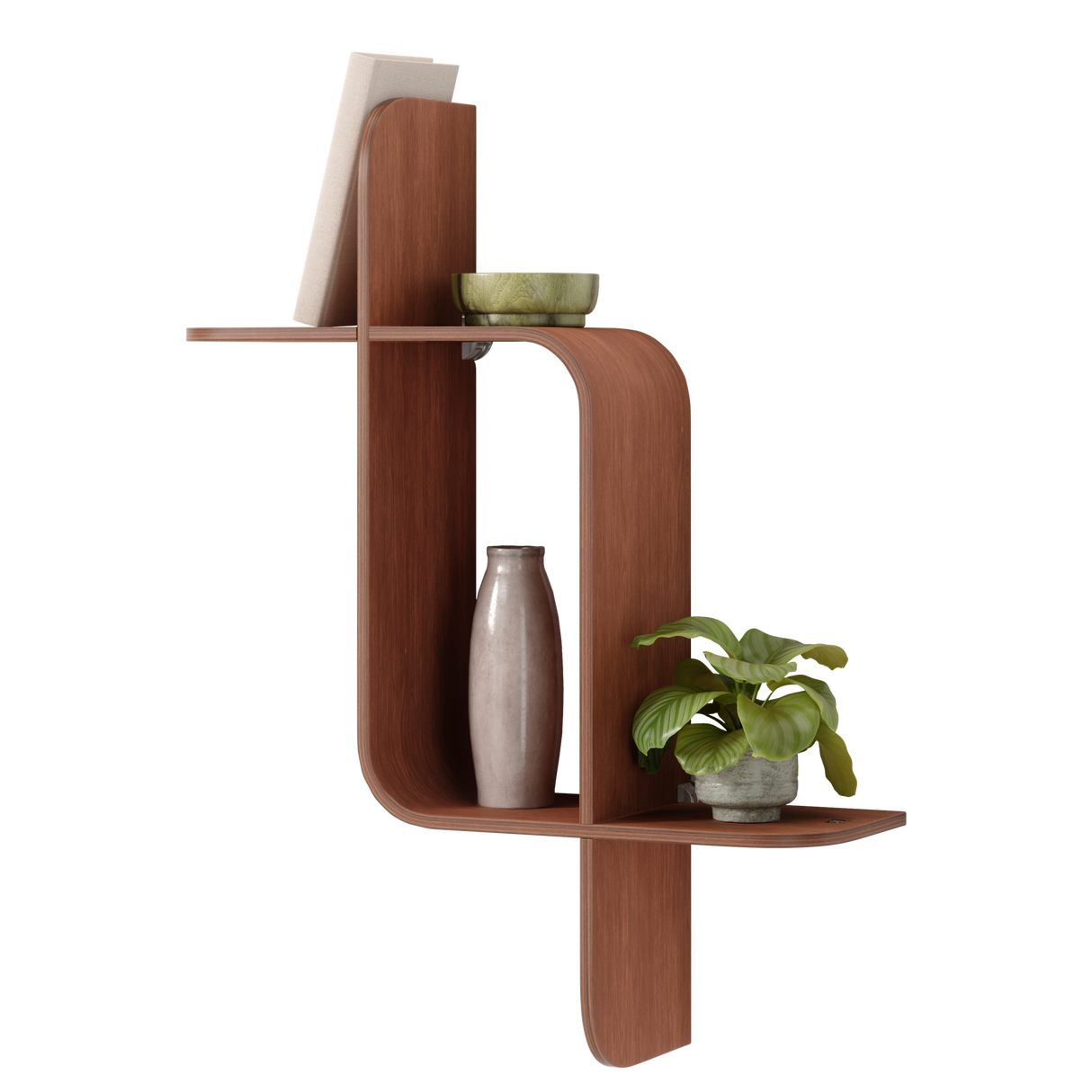Shelves & Magazine Racks | color: Light-Walnut | Hover