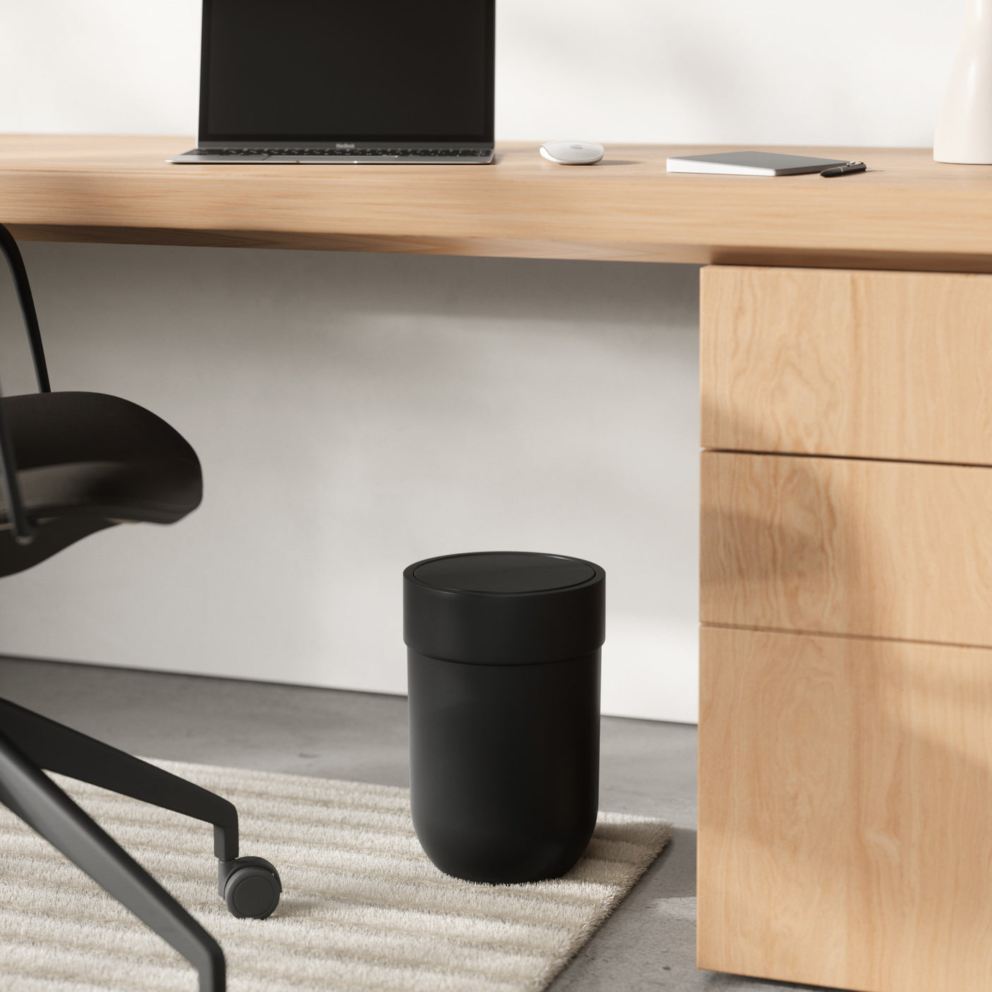 Bathroom Trash Cans | color: Black | https://player.vimeo.com/video/115122756