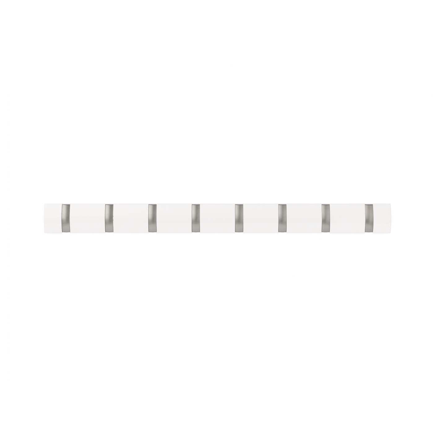 Wall Hooks | color: White-Nickel