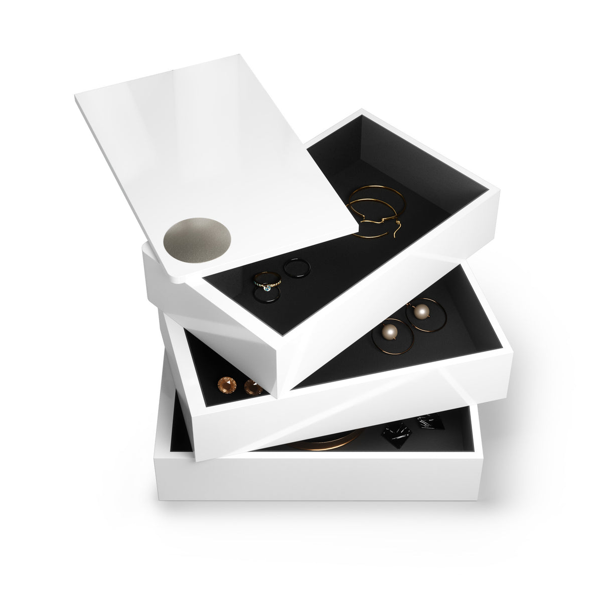 Jewelry Boxes | color: White