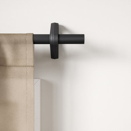 | color: Matte Black | size: 42-120" (107-305 cm) | diameter: 1" (2.5 cm) | Hover