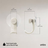 Nami Adhesive Hooks, Set of 3