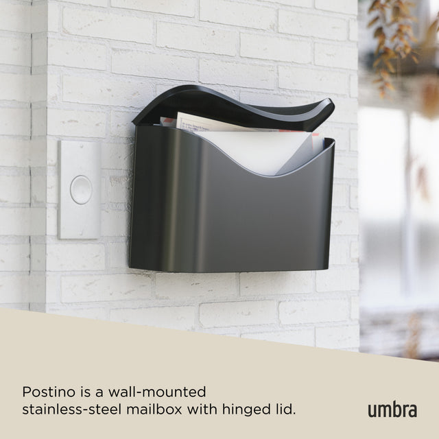 Postino Wall-Mounted Mailbox | Umbra