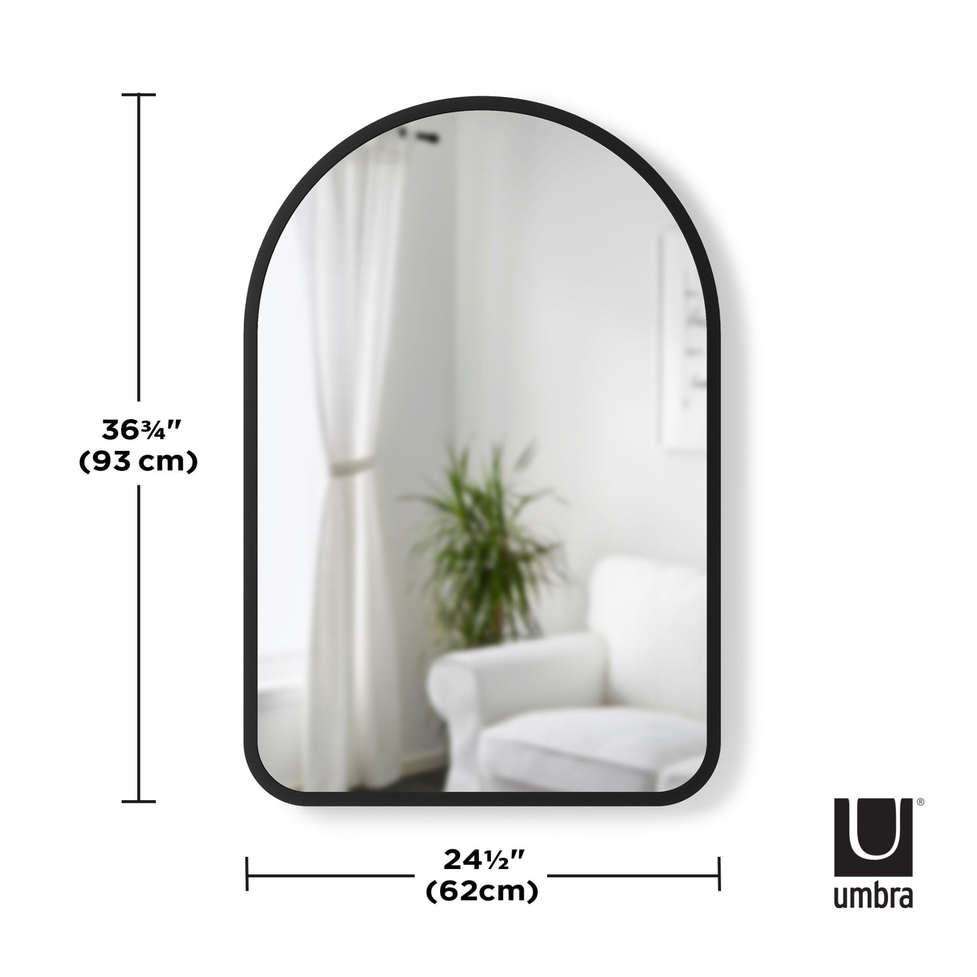 Ola Mirror in Walnut, Mirrors – Claude Home