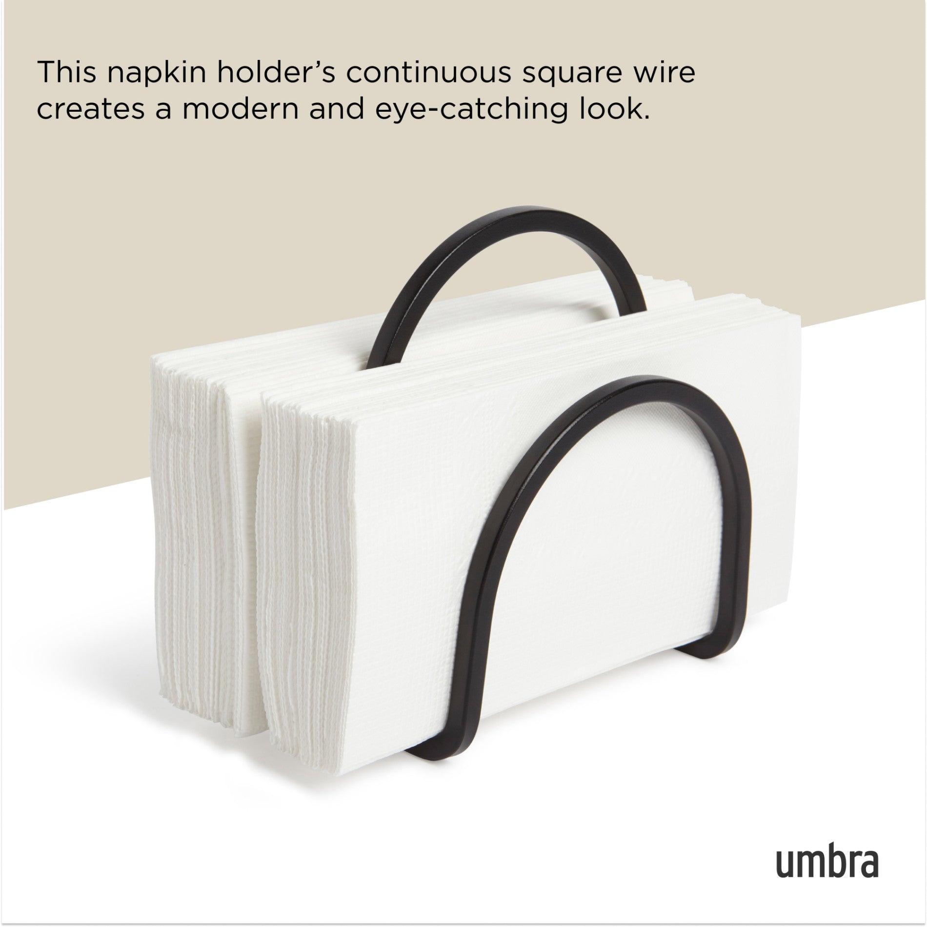 Squire Stainless Steel Napkin Holder