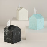 Tissue Box Cover & Trays | color: Ocean Black