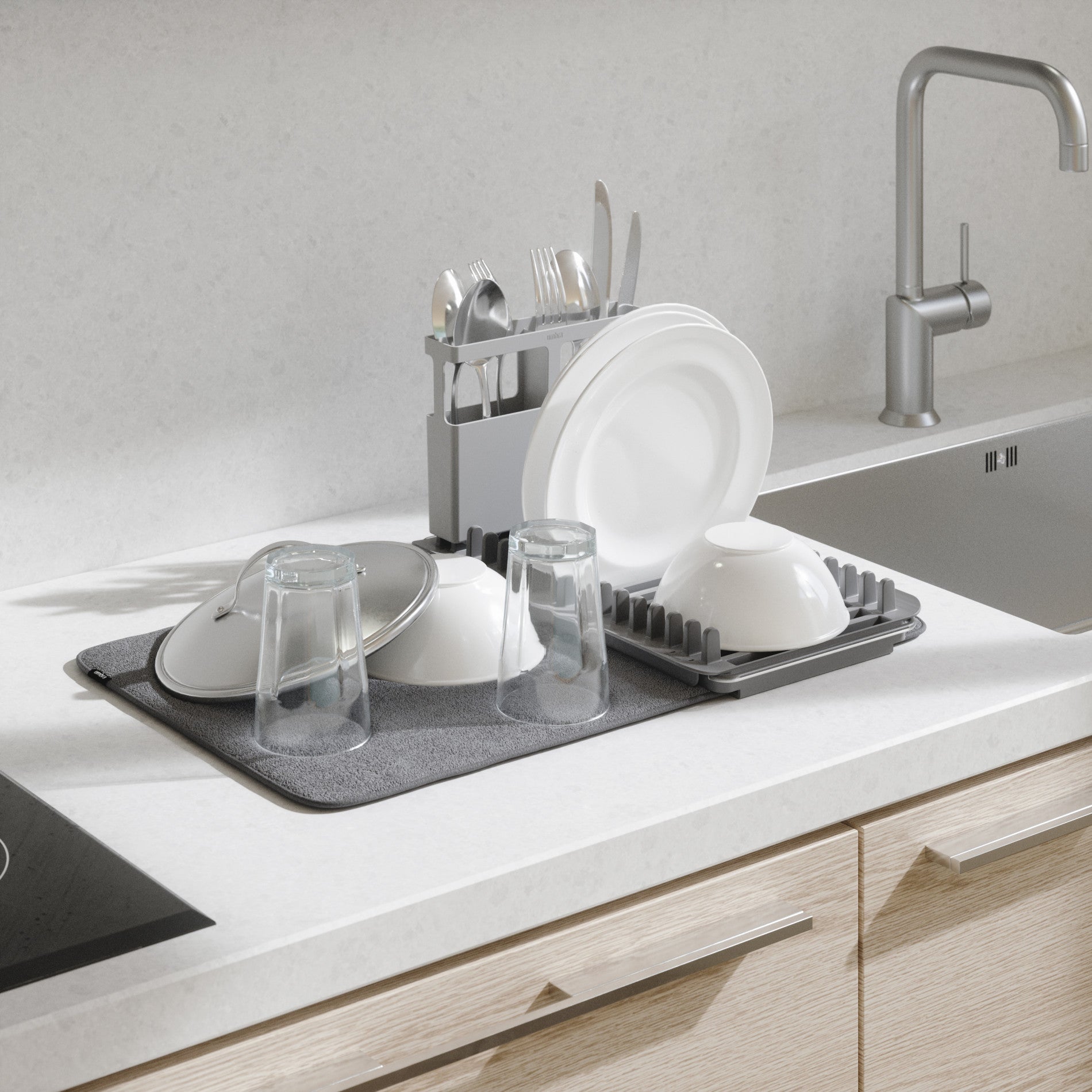 Umbra UDry Dish Rack - Thumbnail 3
