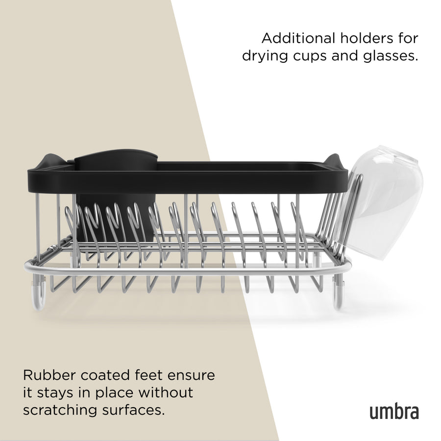 Sinkin Multi Use Dish Drying Rack Umbra