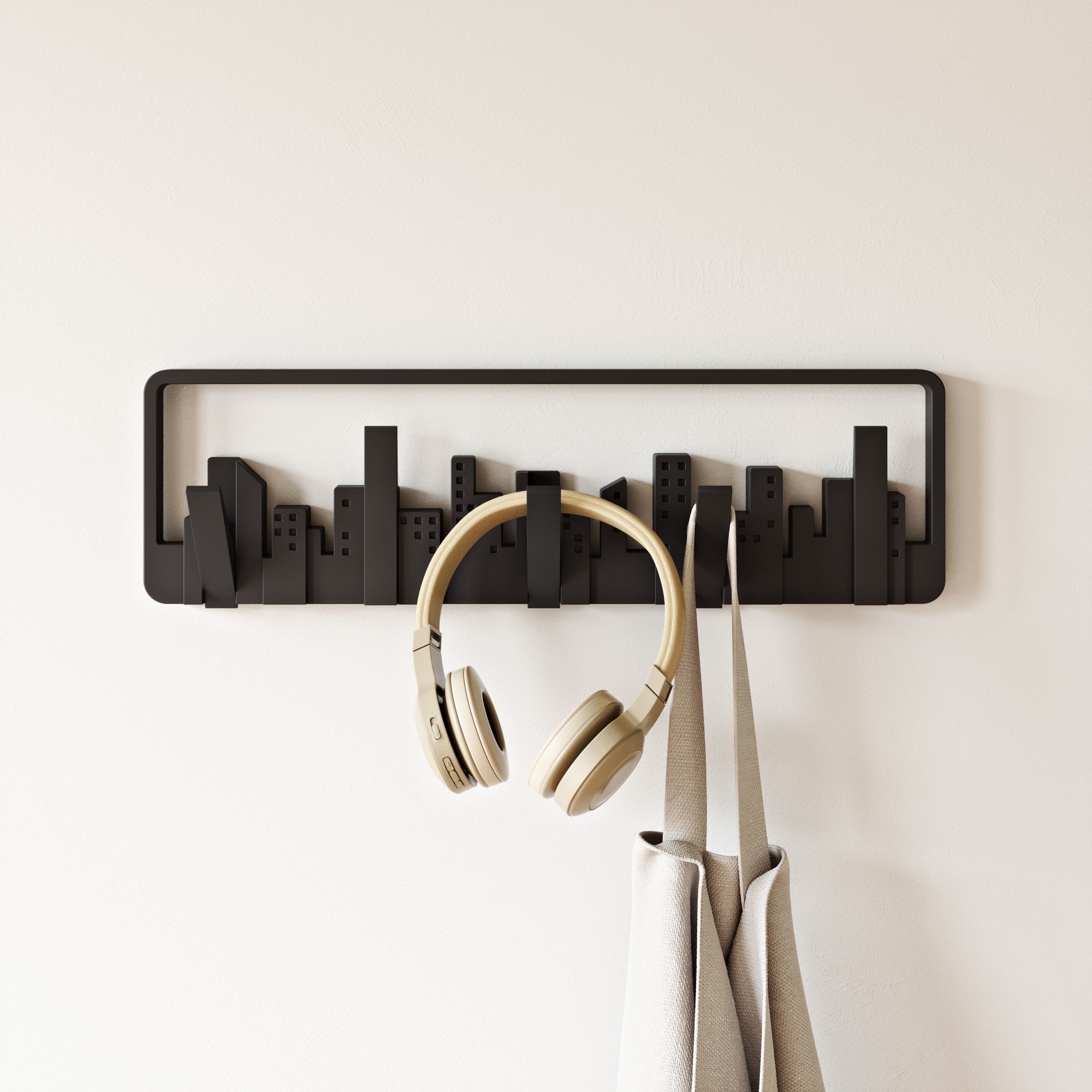 Skyline Wall Mounted Hook | Decorative Wall Hook & Coat Rack - Umbra