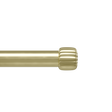 Single Curtain Rods | color: Gold | size: 36-66" (91-168 cm) | diameter: 1" (2.5 cm)