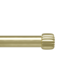 Single Curtain Rods | color: Gold | size: 36-66" (91-168 cm) | diameter: 1" (2.5 cm)