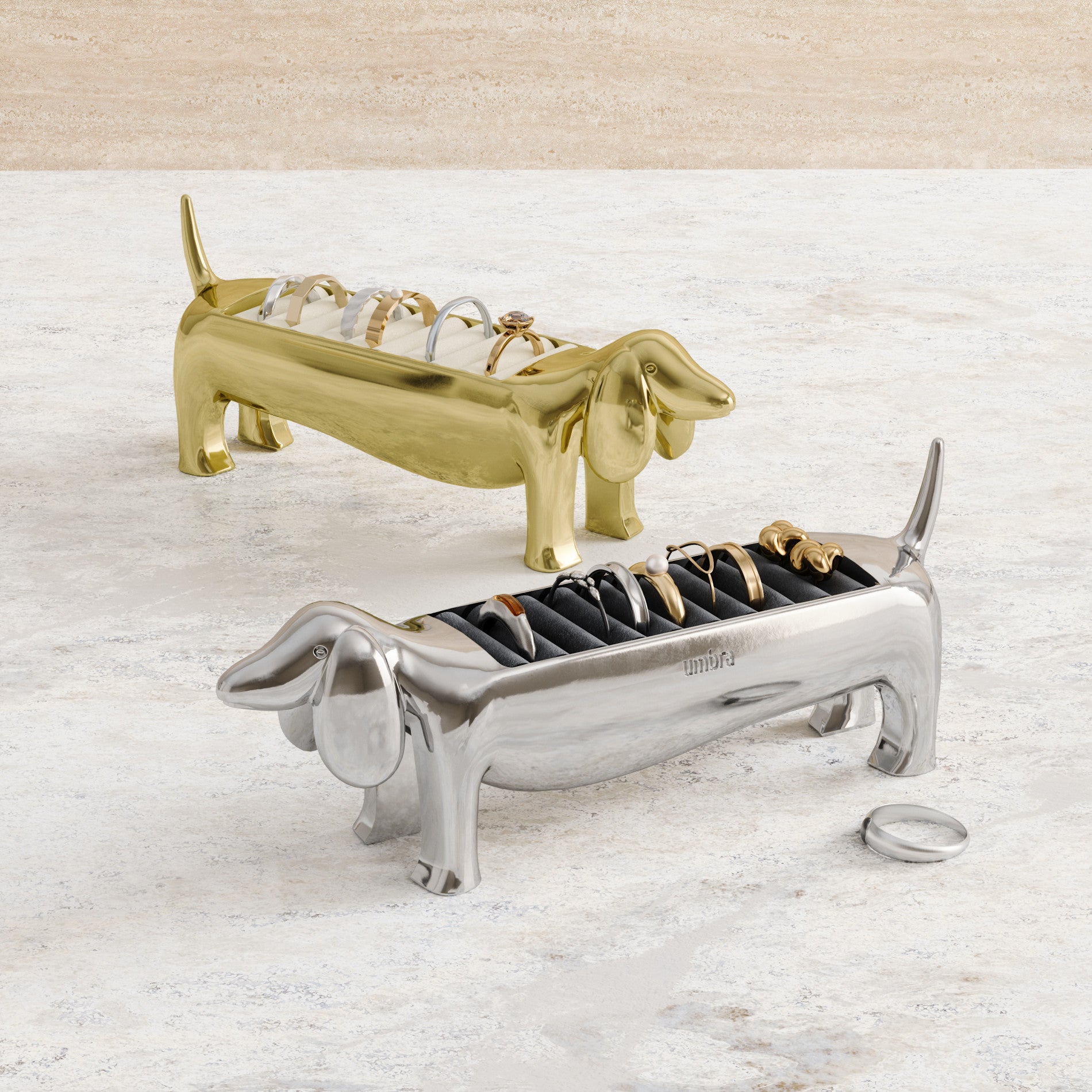 Dachsie Ring Holder - A Playful Way to Store Your Rings | Umbra