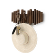 Wall Hooks | color: Aged-Walnut | size: 5-Hook