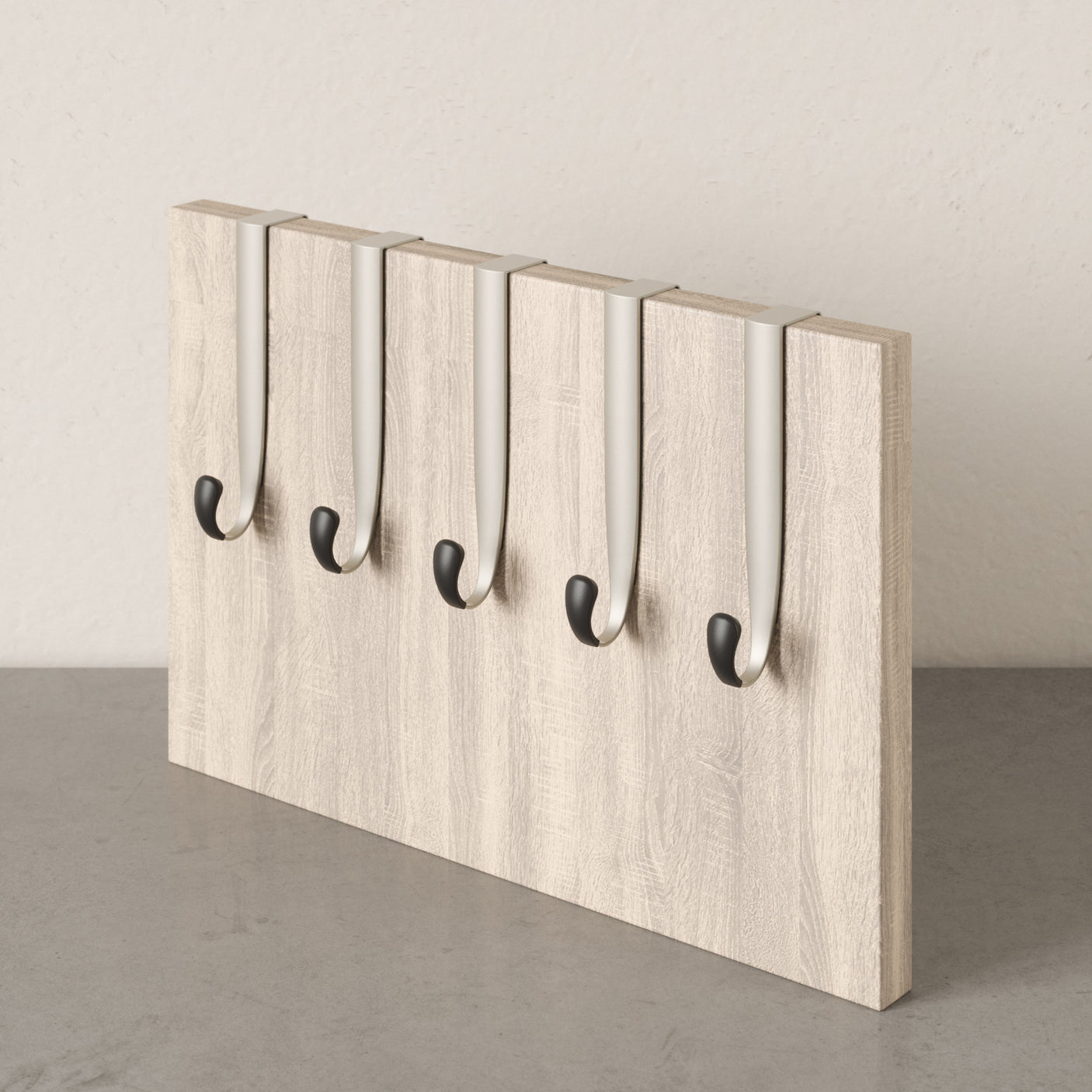 Over The Door Hooks | color: Black-Nickel