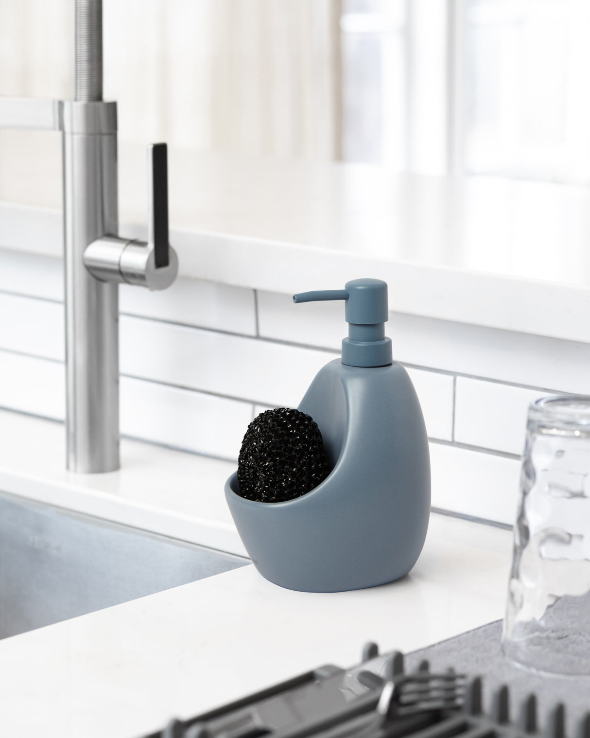 Soap Dispensers | color: Slate Blue