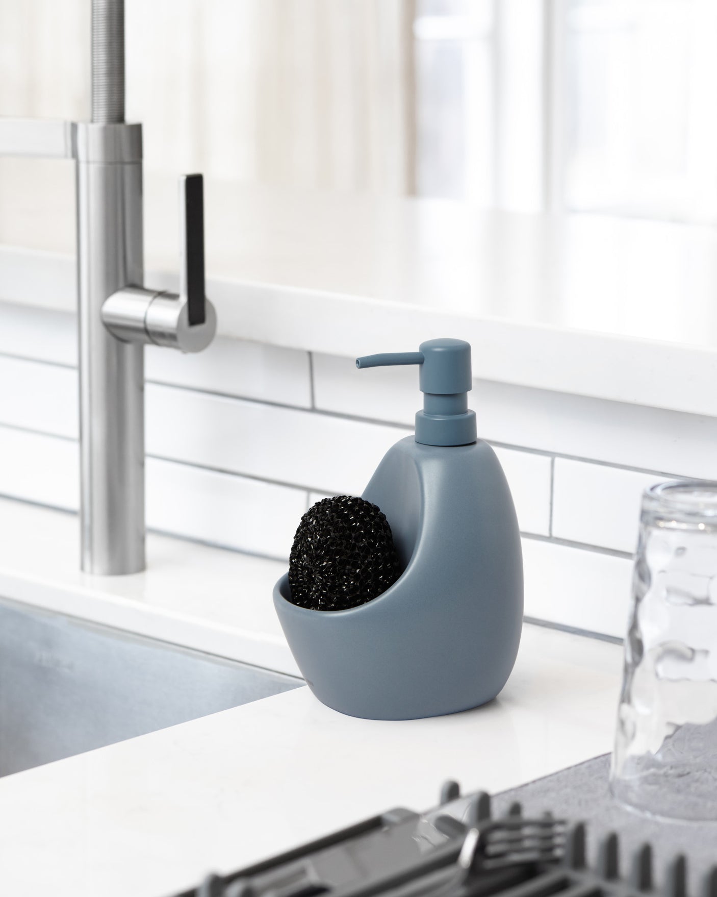 Soap Dispensers | color: Slate Blue