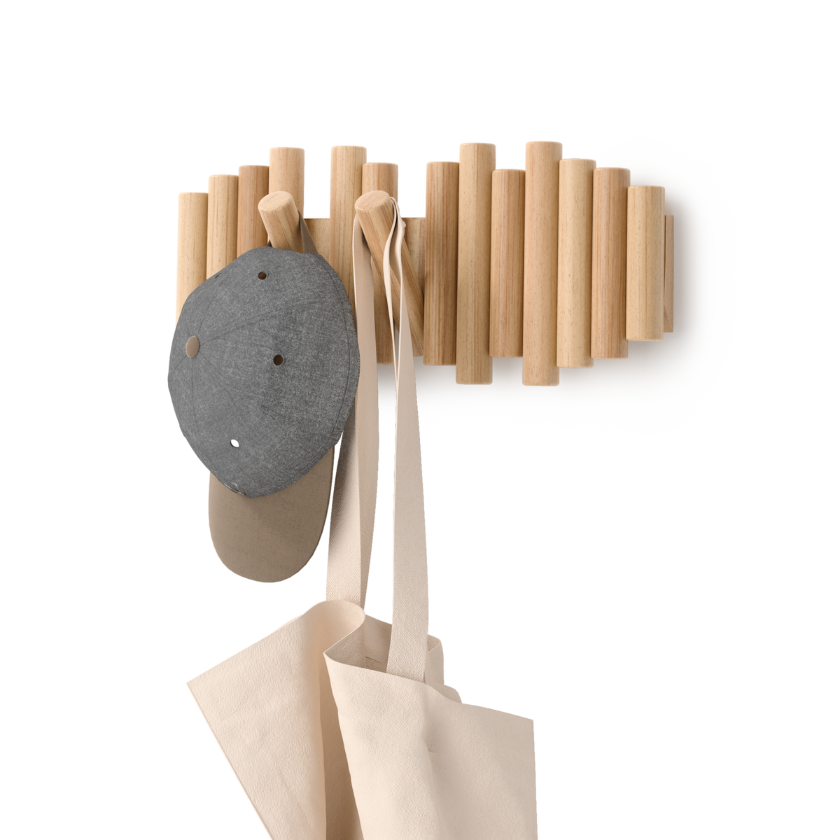 Picket Rail Hook - Wood Wall Hooks & Decorative Wall Hook